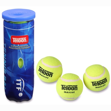 Купить Мяч для большого тенниса Teloon 616Т Р3  (3 шт) в Буйнакске 