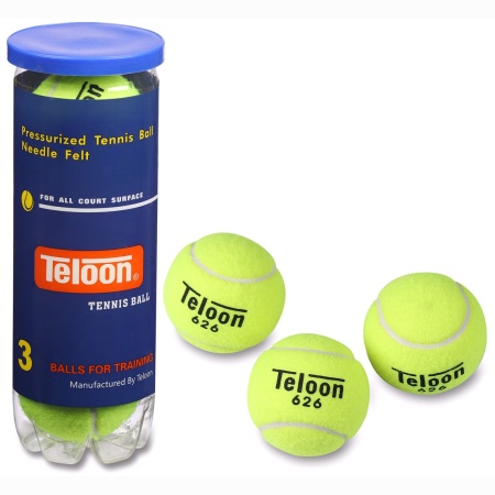 Купить Мяч для большого тенниса Teloon 626Т Р3  (3 шт) в Буйнакске 