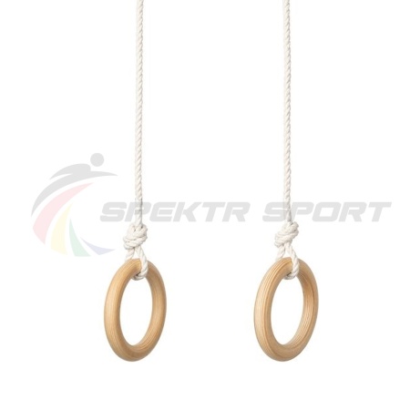 Купить Кольца гимнастические деревянные (фанера 18 мм, покрытие: эмаль, лак или пропитка) в Буйнакске 
