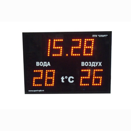 Купить Часы-термометр СТ1.16-2t для бассейна в Буйнакске 
