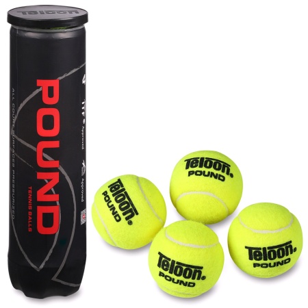 Купить Мяч для большого тенниса Teloon 828Т Р4  (4 шт) в Буйнакске 